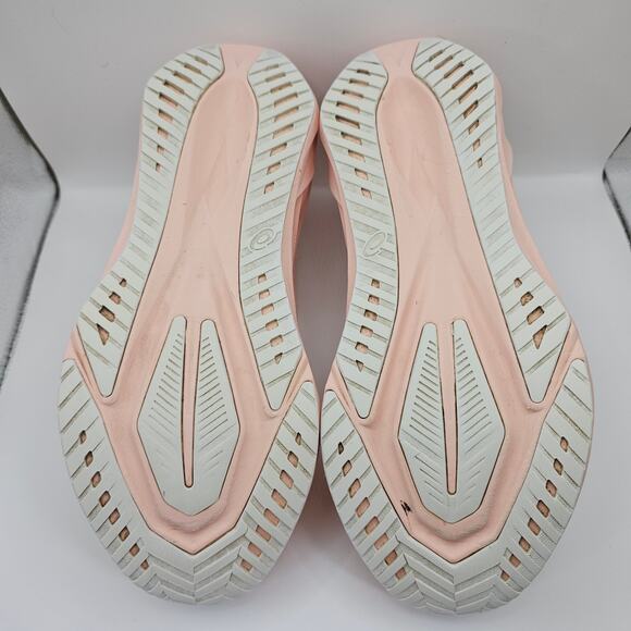 Asics Novablast 5 Breeze White Pink Womens 10 Running Shoes Sneakers - Picture 10 of 11